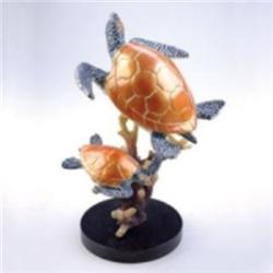 Medium Sea Turtle Duo