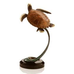 Single Turtle on Ribbon