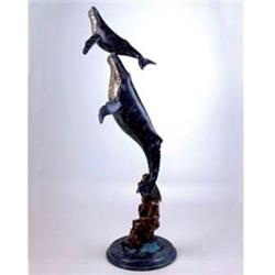 Double Whale on Wave