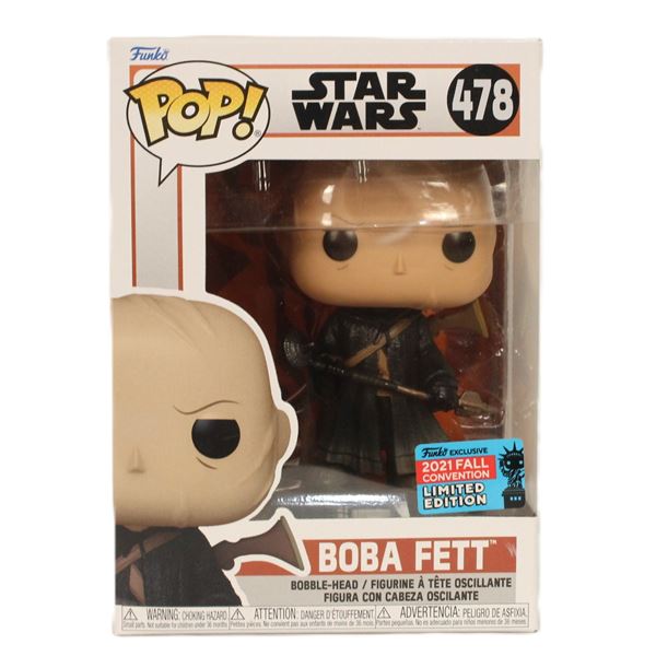A 2021 Fall New York Comic Convention Boba Fett Funko Pop.
