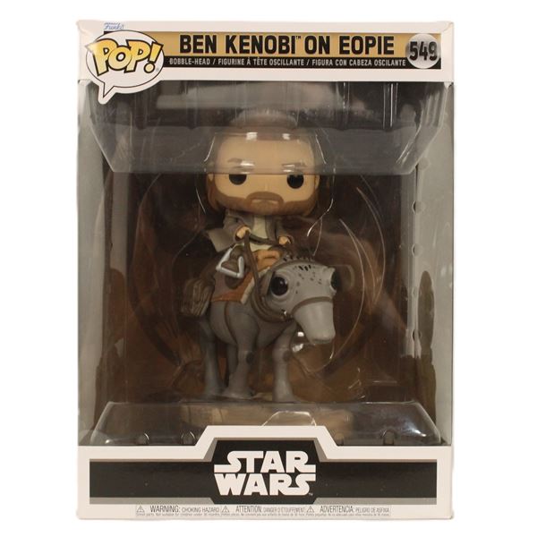 A Ben Kenobi on Eopie #549 Funko Pop.