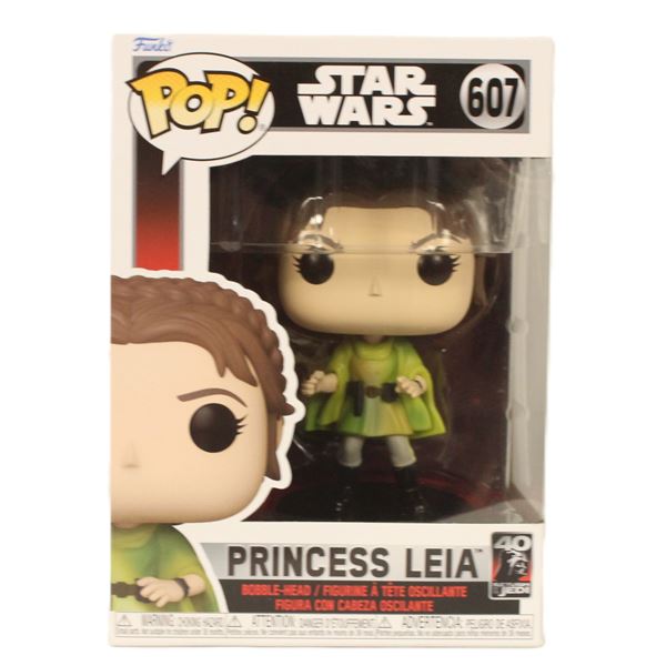 A Princess Leia #607 Funko Pop.