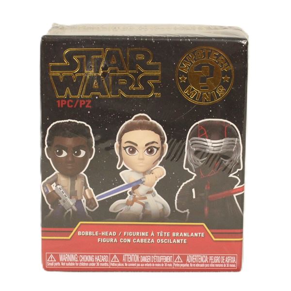A Sealed Funko Star Wars Mystery Mini Bobble-Head Package