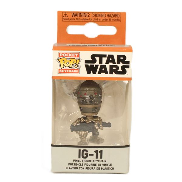 An IG-11 Pocket Pop Keychain.