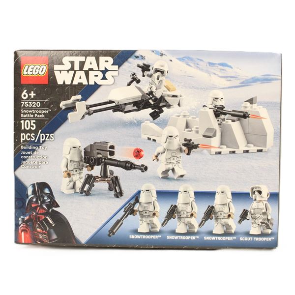 A Sealed New-In-Box Snowtrooper Battle Pack Lego Set 75320.