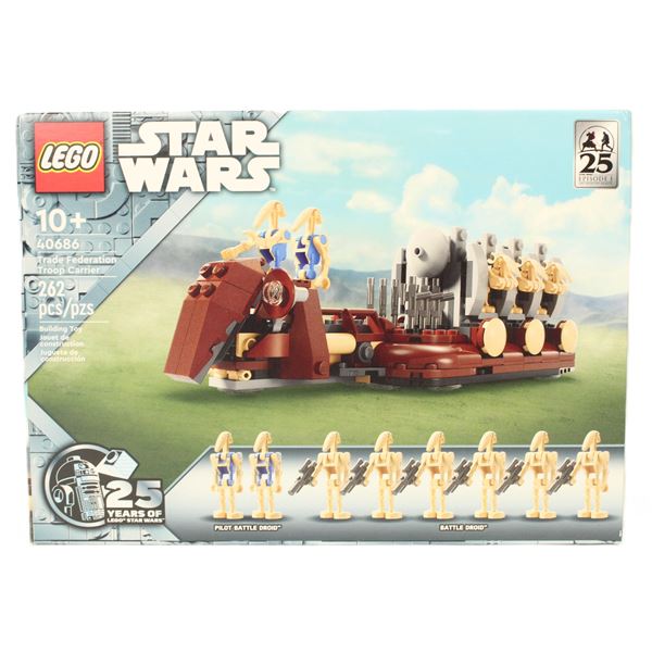 A Sealed New-In-Box Trade Federation Troop Carrier Lego Set 40686.