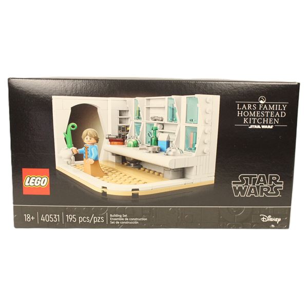 A Sealed New-In-Box Lars Family Homestead Kitchen Lego Set 40531.