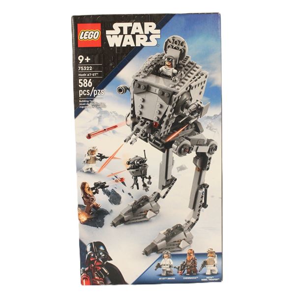 A Sealed New-In-Box Hoth AT-ST Lego Set 75322.