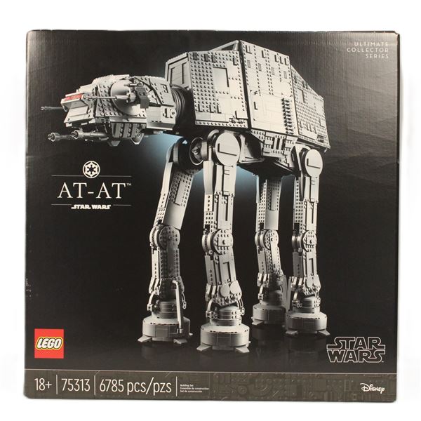 A Sealed New-In-Box Ultimate Collector's Series AT-AT Lego Set 75313.