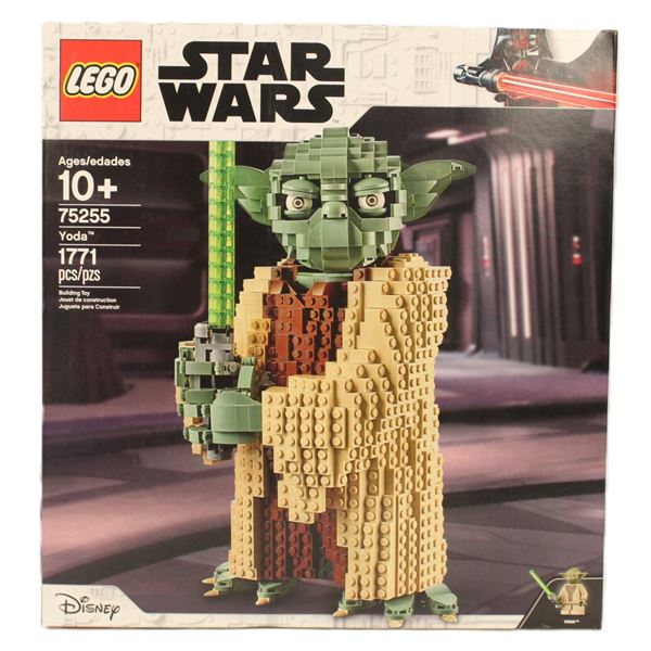 A Sealed New-In-Box Yoda Lego Set 75255.