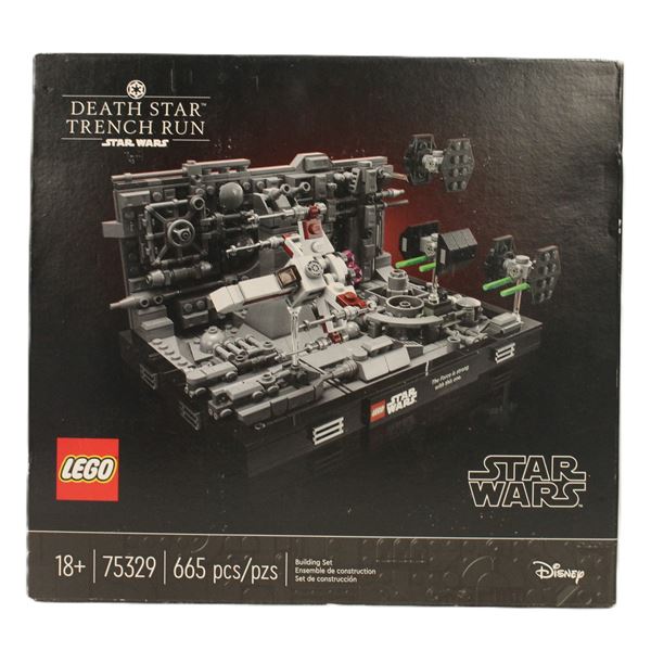 A Sealed New-In-Box Death Star Trench Run Lego Set 75329.