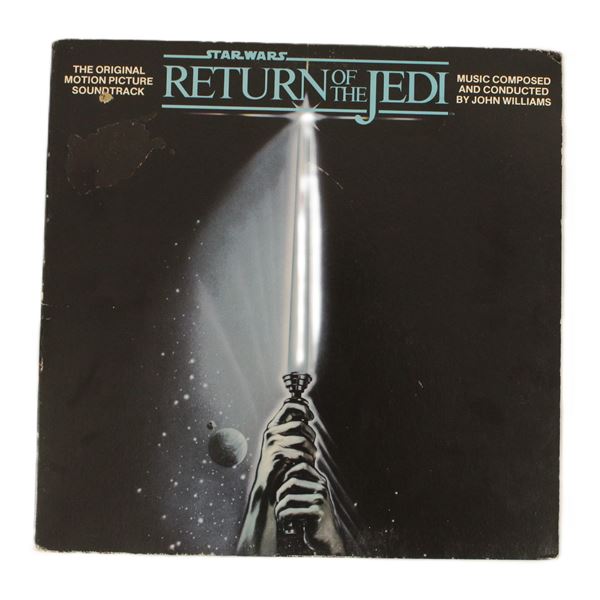 An Original Motion Picture Soundtrack of Star Wars Return of the Jedi Vinyl Record.