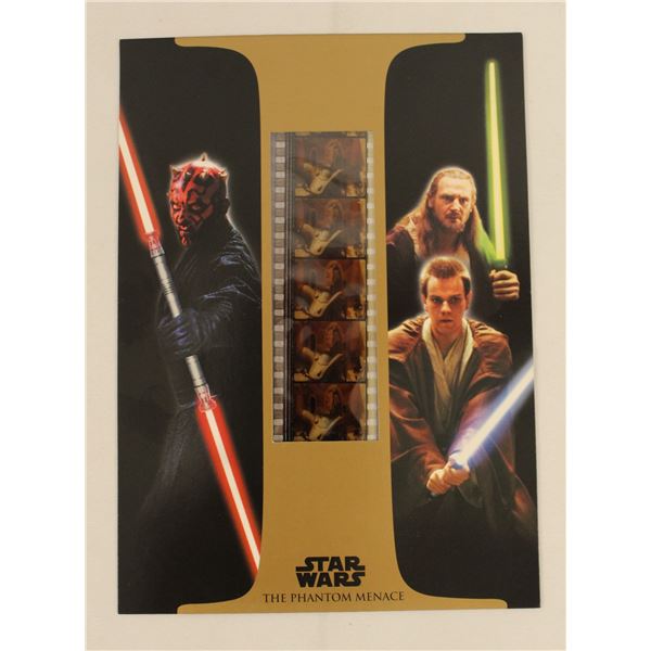 A Star Wars The Phantom Menace Film Strip