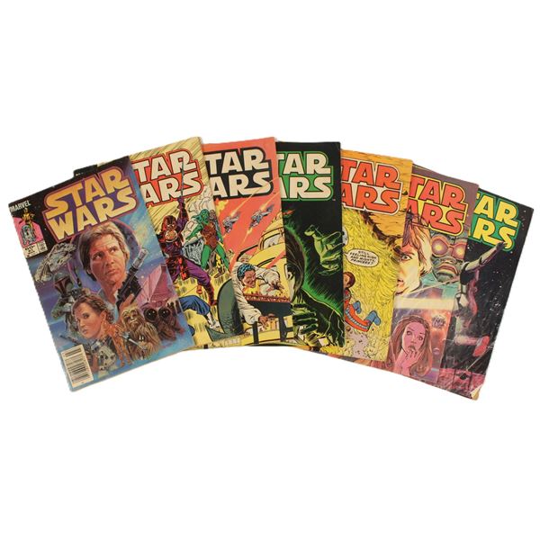 A Set of (7) Marvel Star Wars Comics.