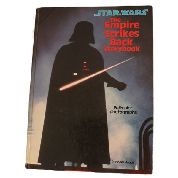 A Hardback Full Color Star Wars The Empire Strikes Back Storybook.
