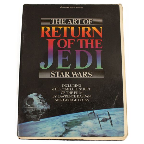 The Art of Return of the Jedi Softcover book.