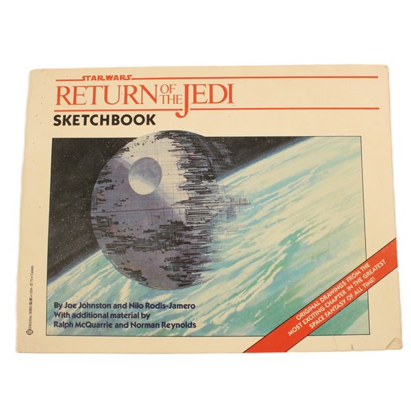 A Star Wars Return of the Jedi Sketchbook.