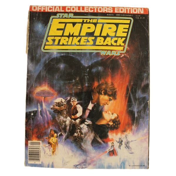 A Star Wars The Empire Strikes Back Official Collectors Edition Book.