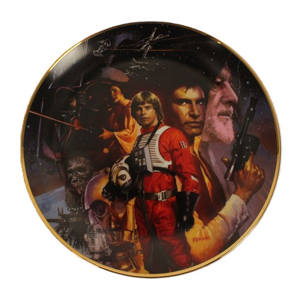 A Star Wars Collector Plate.
