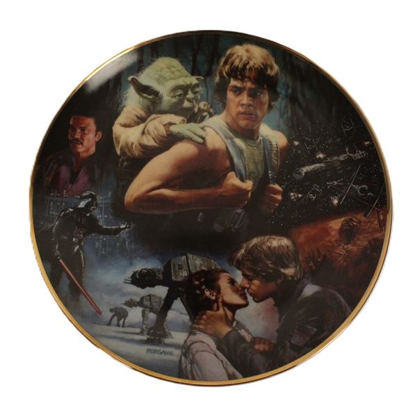 An Empire Strikes Back Collector Plate.
