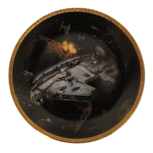A Millennium Falcon Collector Plate.