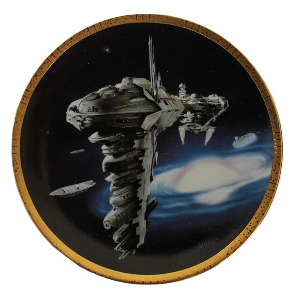 A Medical Frigate Collector Plate.