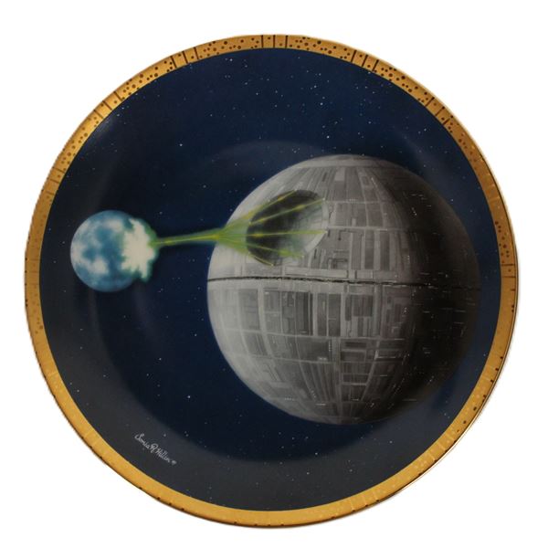 A Death Star Collector Plate.