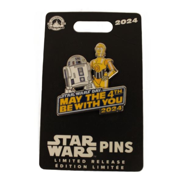 A Star Wars Hero Droids Limited Release Pin.