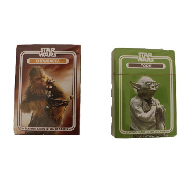 Two Decks of Star Wars Palying Cards.