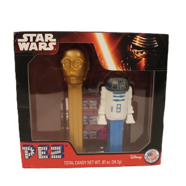 A Star Wars Droids Pez Dispenser Package