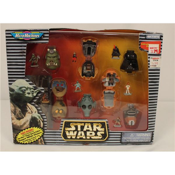 A Star Wars MicroMachines Micro Figure Action Scene Set.