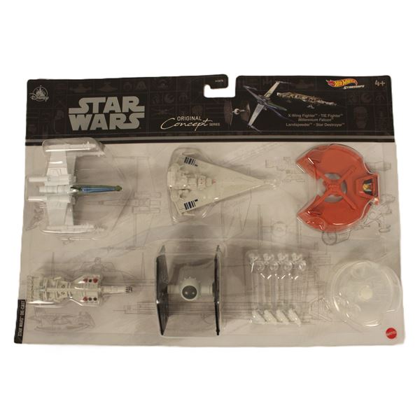 A Hotwheels Starships Star Wheels Original Concepts Series Vehicle Set.