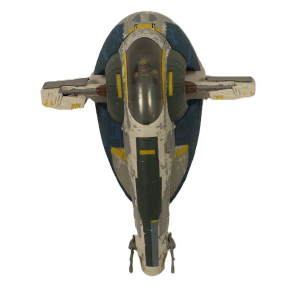 A Slave I Starship Toy.