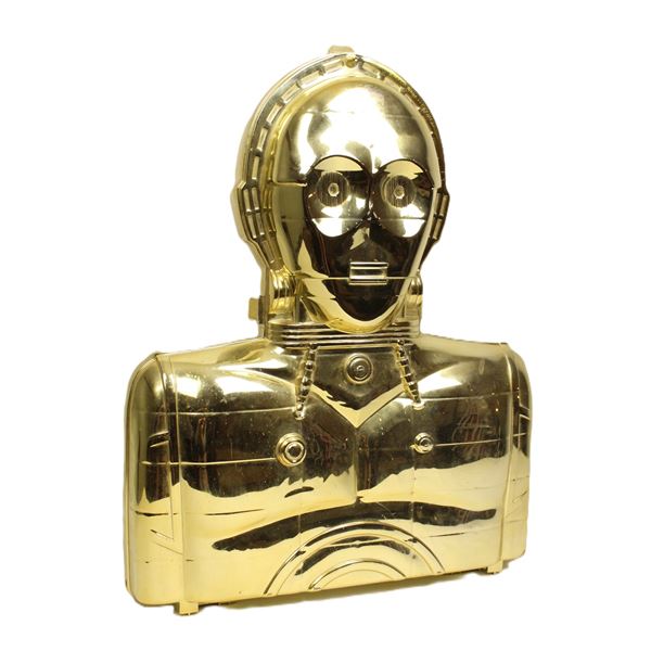 A Vintage 1983 Kenner C-3PO Action Figure Carrying Case