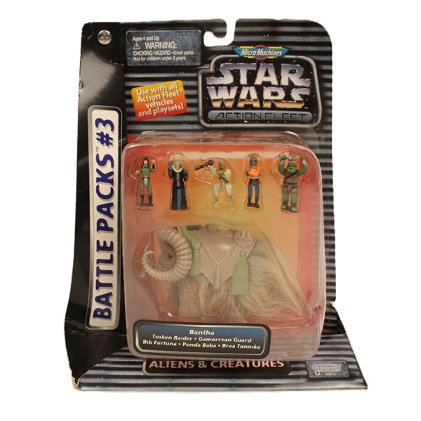 A MicroMachines Star Wars Action Fleet Bantha Toy.