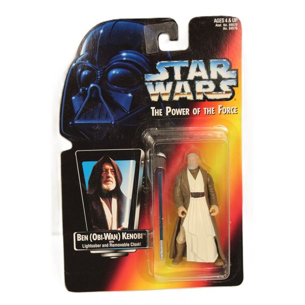 1995 Power of the Force Ben Kenobi Action Figure.