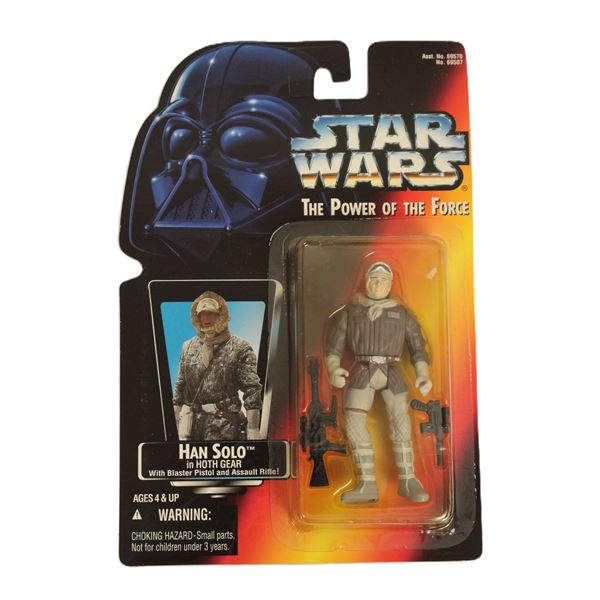 1995 Power of the Force Han Solo Hoth Action Figure.