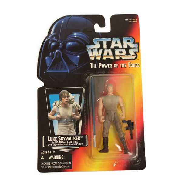 1995 Power of the Force Luke Skywalker Dagobah Action Figure.