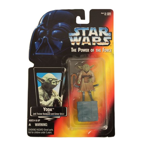 1995 Power of the Force Yoda Action Figure.