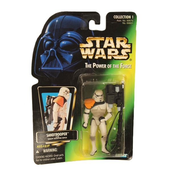 1996 Power of the Force Sandtrooper Action Figure.