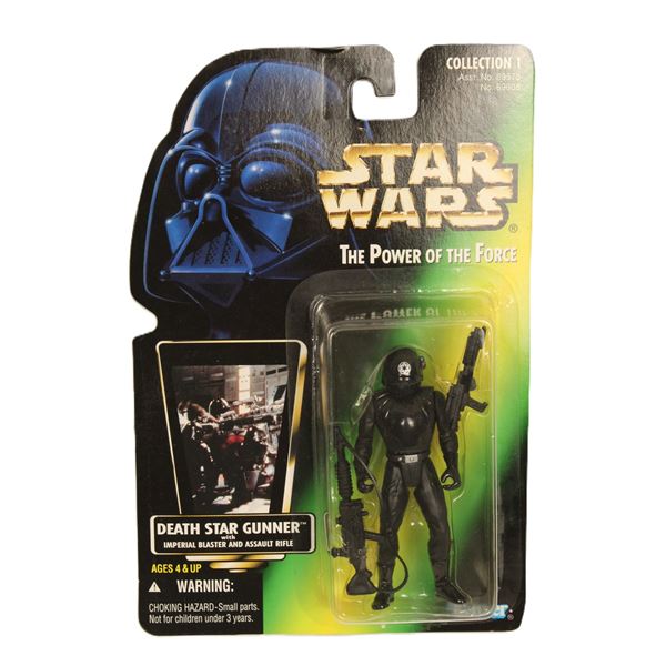 1996 Power of the Force Death Star Gunner Action Figure.