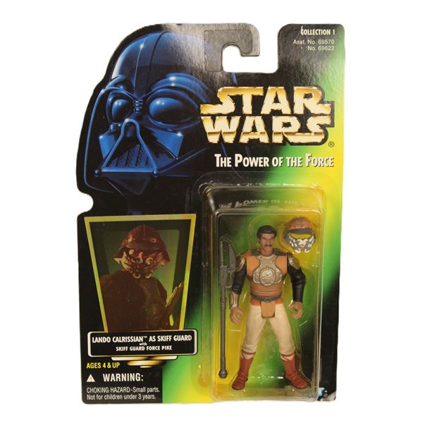 1996 Power of the Force Lando Calrissian Skiff Guard Action Figure.
