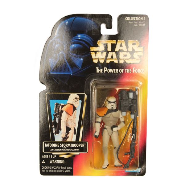 1996 Power of the Force Tatooine Stormtrooper Action Figure.