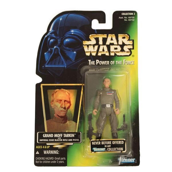 1996 Power of the Force Grand Moff Tarkin Action Figure.