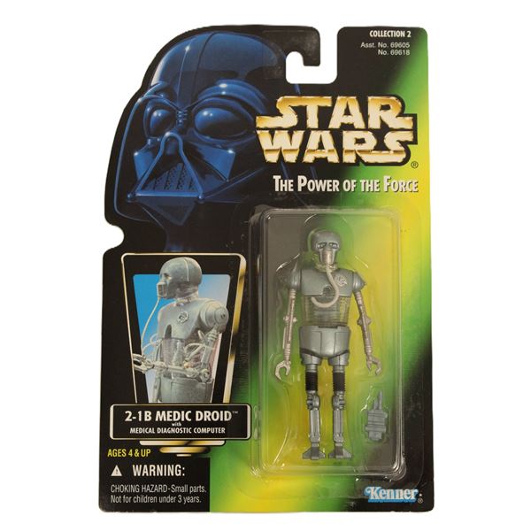 1996 Power of the Force Medic Droid Action Figure.