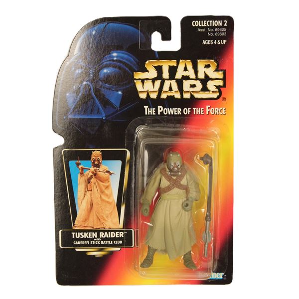 1996 Power of the Force Tusken Raider Action Figure.