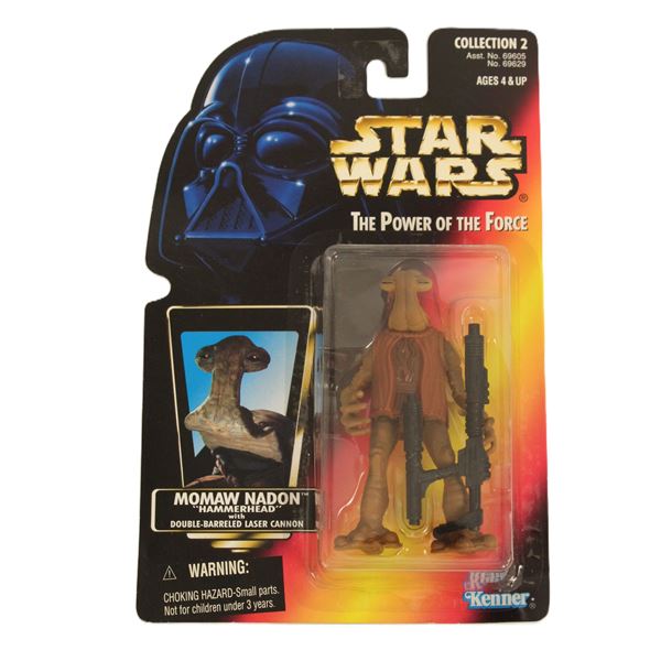 1996 Power of the Force Momaw Nadon Action Figure.