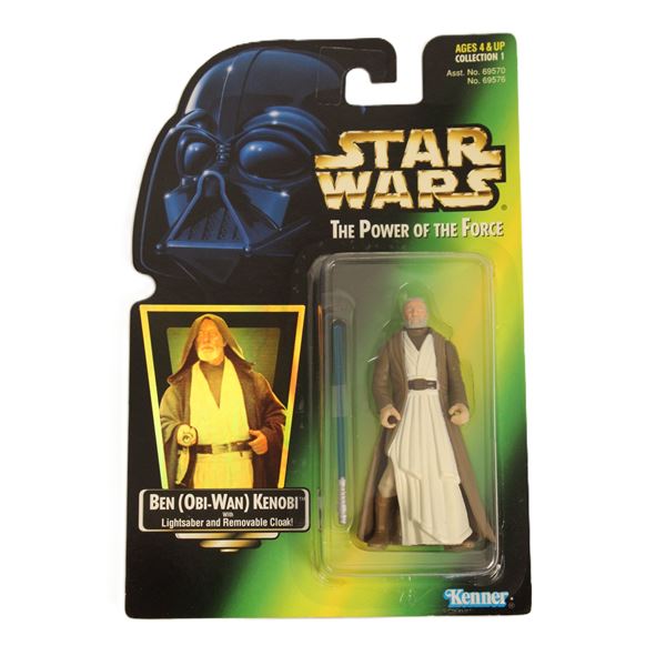 1997 Power of the Force Ben Kenobi Action Figure.