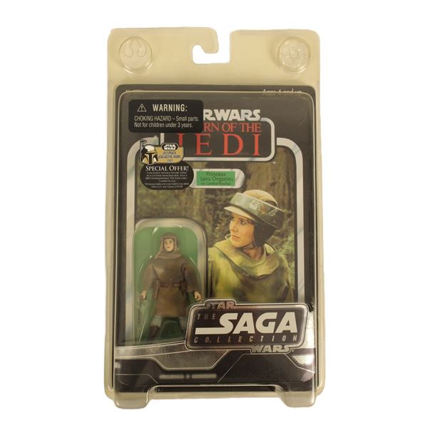 A Vintage Look Princess Leia Endor Star Wars The Saga Collection Return Of The Jedi Action Figure.