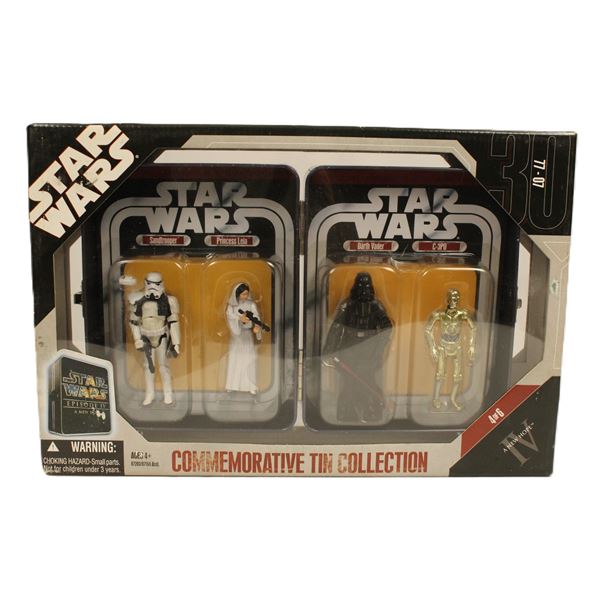 A Star Wars Commemorative Tin Collection Episode IV One Of Six.